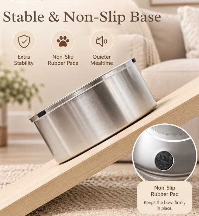 Stainless Steel Pet Water Bowl