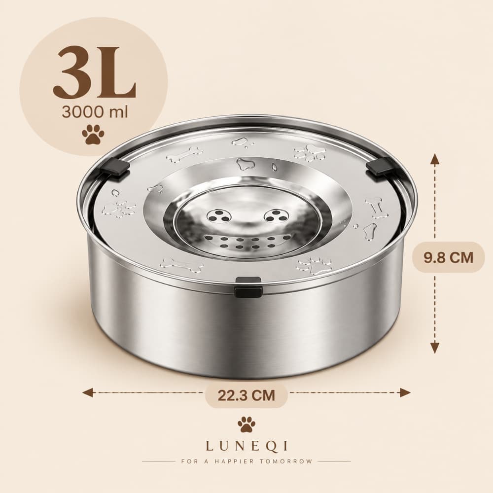 Stainless Steel Pet Water Bowl