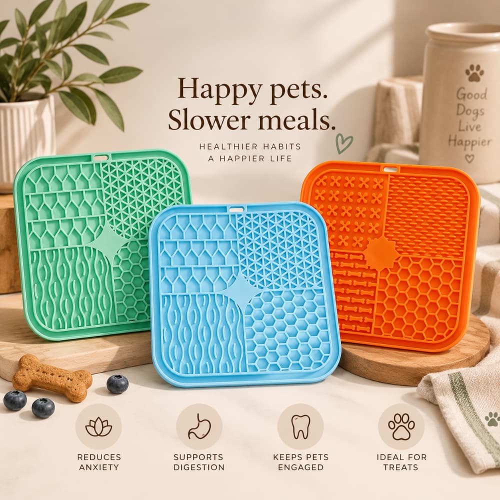 Lick Mat for Dogs & Cats